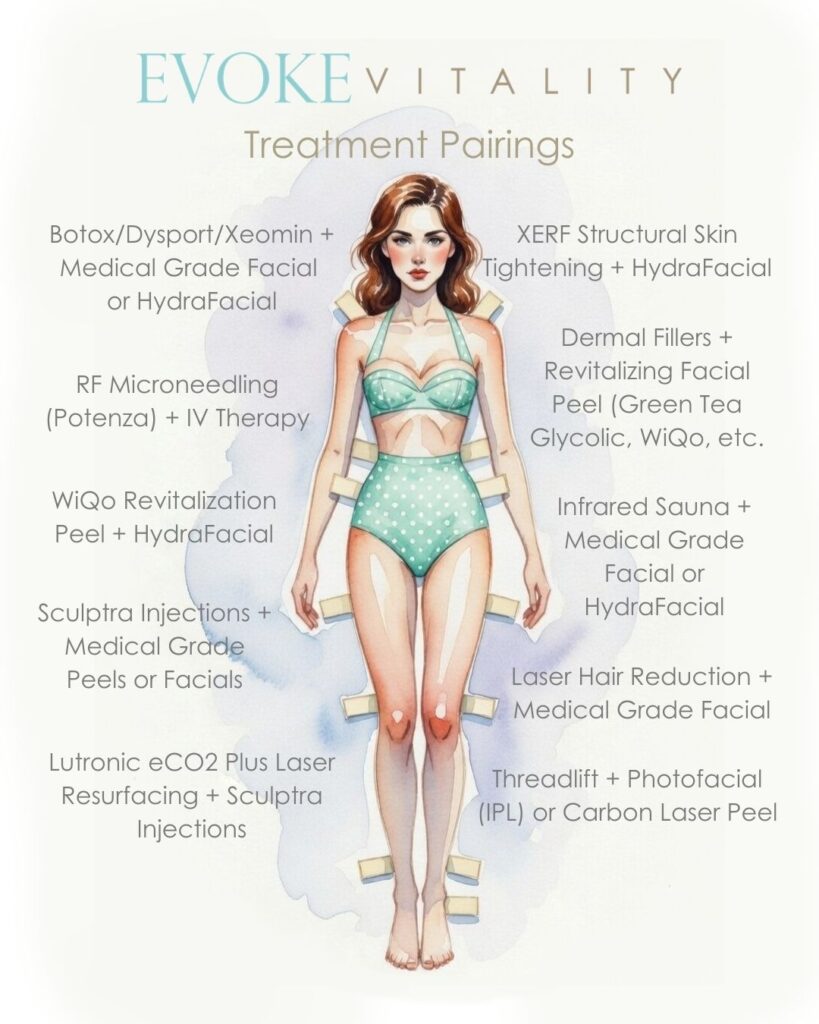 Ideal Med Spa Asheville Treatment Pairings